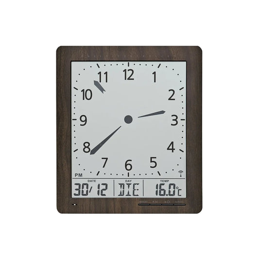 AMS Radio-Controlled Wall Clock F5893 • Silent • Multifunctional