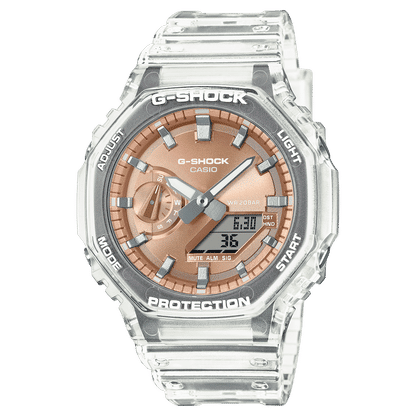 Casio G-Shock Classic GA-2100BM-7A5ER Herren • Transluzentes Resin-Gehäuse • Analogdigital mit Weltzeit, Bild 2