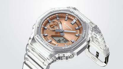 Casio G-Shock Classic GA-2100BM-7A5ER Herren • Transluzentes Resin-Gehäuse • Analogdigital mit Weltzeit, Bild 5
