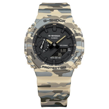 Casio G-Shock GA-2100CM-5AER Herrenuhr • Tarnmuster-Design • 20 BAR Wasserdicht, Bild 3
