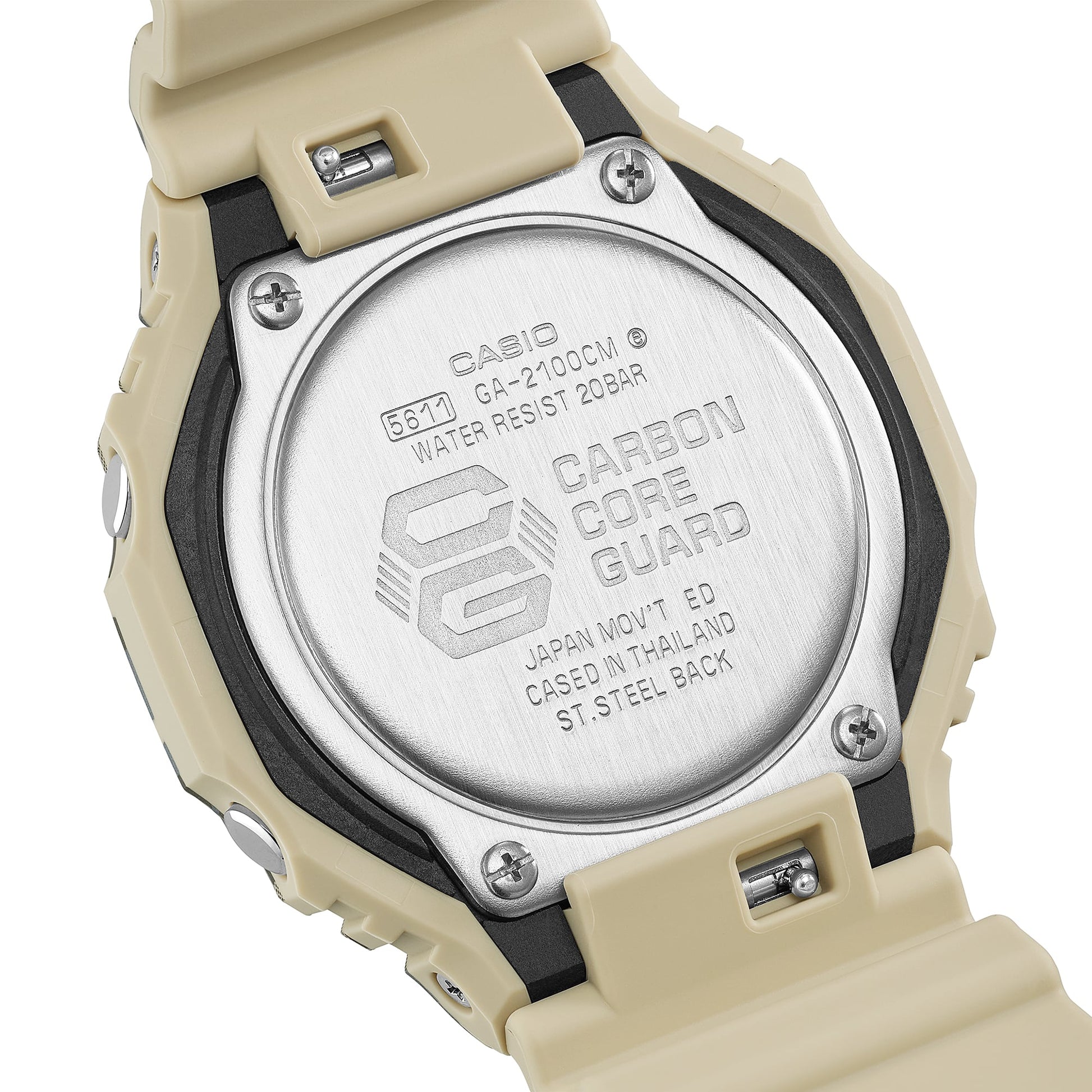 Casio G-Shock GA-2100CM-5AER Herrenuhr • Tarnmuster-Design • 20 BAR Wasserdicht, Bild 7
