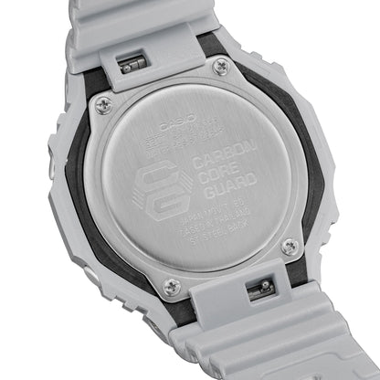 Casio GA-2100FF-8AER G-Shock Classic Herrenuhr Silbermetallic • Carbon Core Guard • Stoßfest & 20 bar, Bild 6