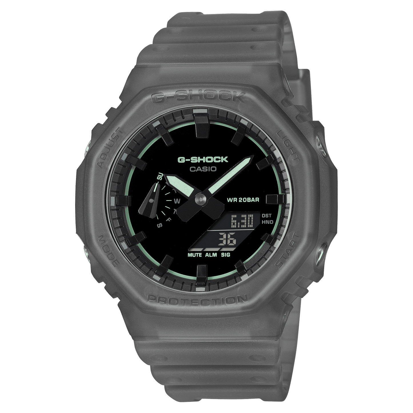 Casio G-Shock GA-2100K-1AER Herren • Carbon Core Guard • Weltzeit, Bild 2