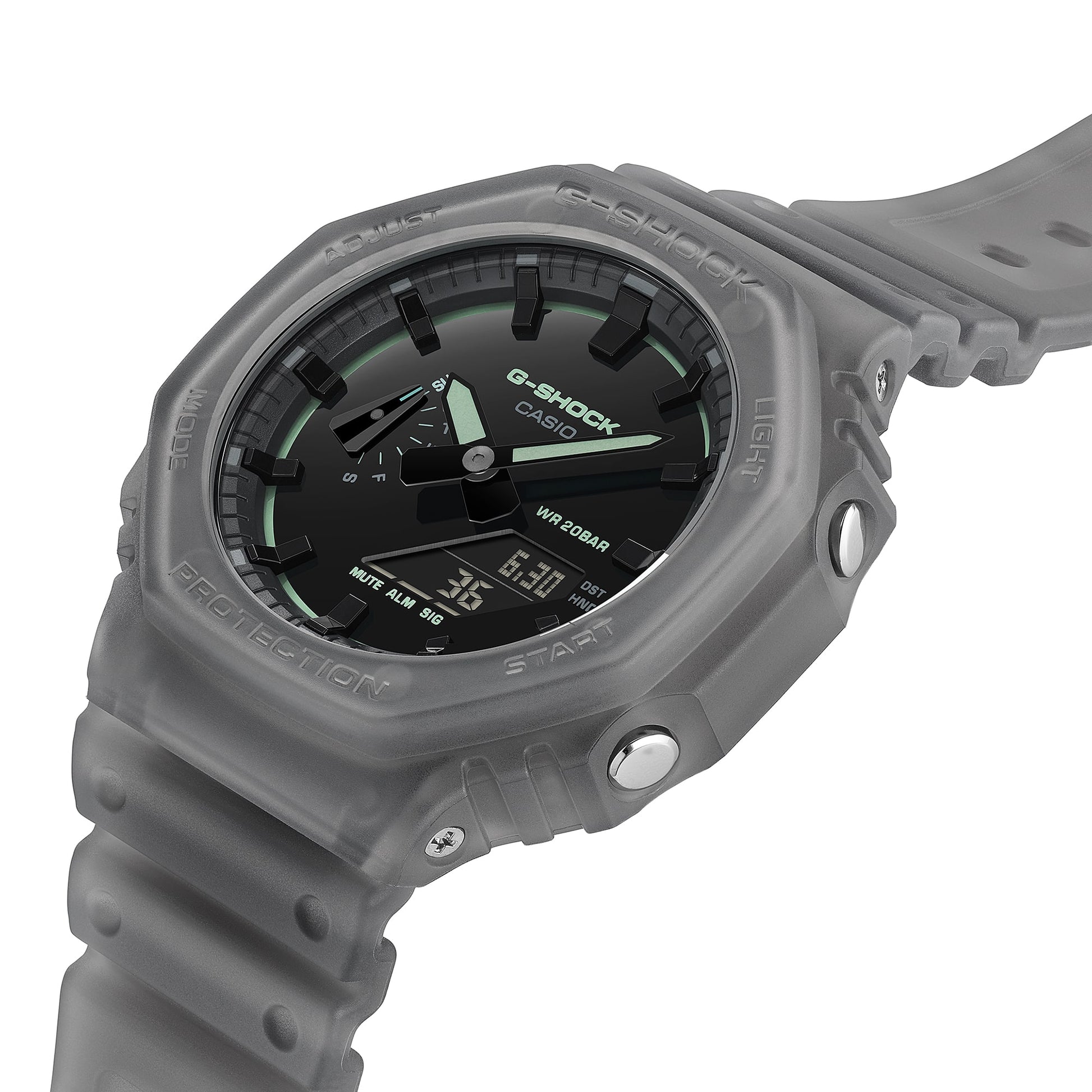 Casio G-Shock GA-2100K-1AER Herren • Carbon Core Guard • Weltzeit, Bild 8
