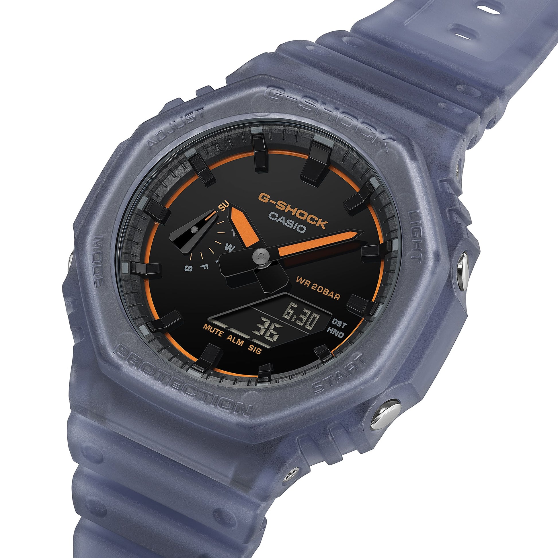 Casio G-Shock GA-2100K-2AER Herrenuhr • Carbon Core Guard • Stoßfest &amp; 20 bar, Bild 5
