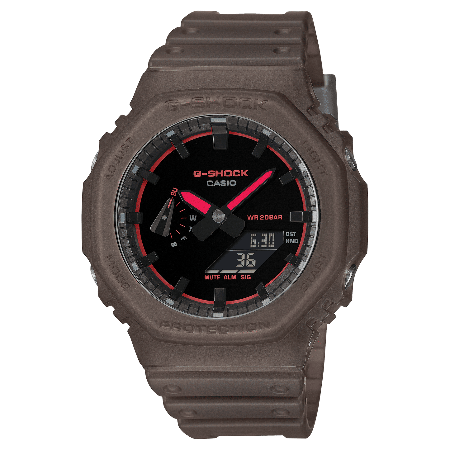 Casio G-Shock GA-2100K-5AER Herrenuhr • Carbon Core Guard • Analog-Digital, Bild 2