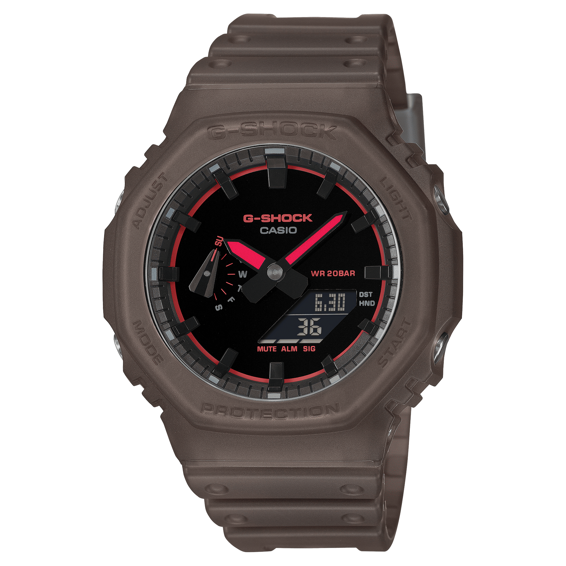 Casio G-Shock GA-2100K-5AER Herrenuhr • Carbon Core Guard • Analog-Digital, Bild 2