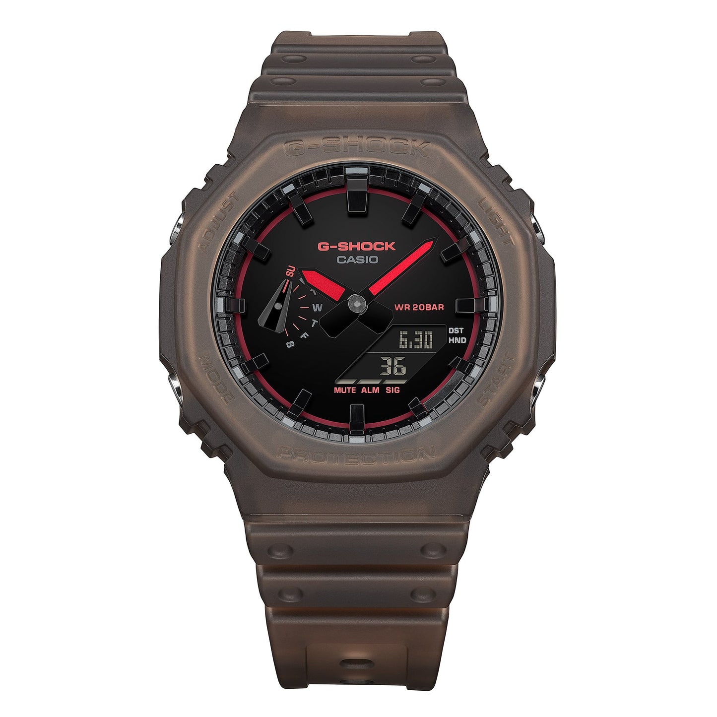 Casio G-Shock GA-2100K-5AER Herrenuhr • Carbon Core Guard • Analog-Digital, Bild 8