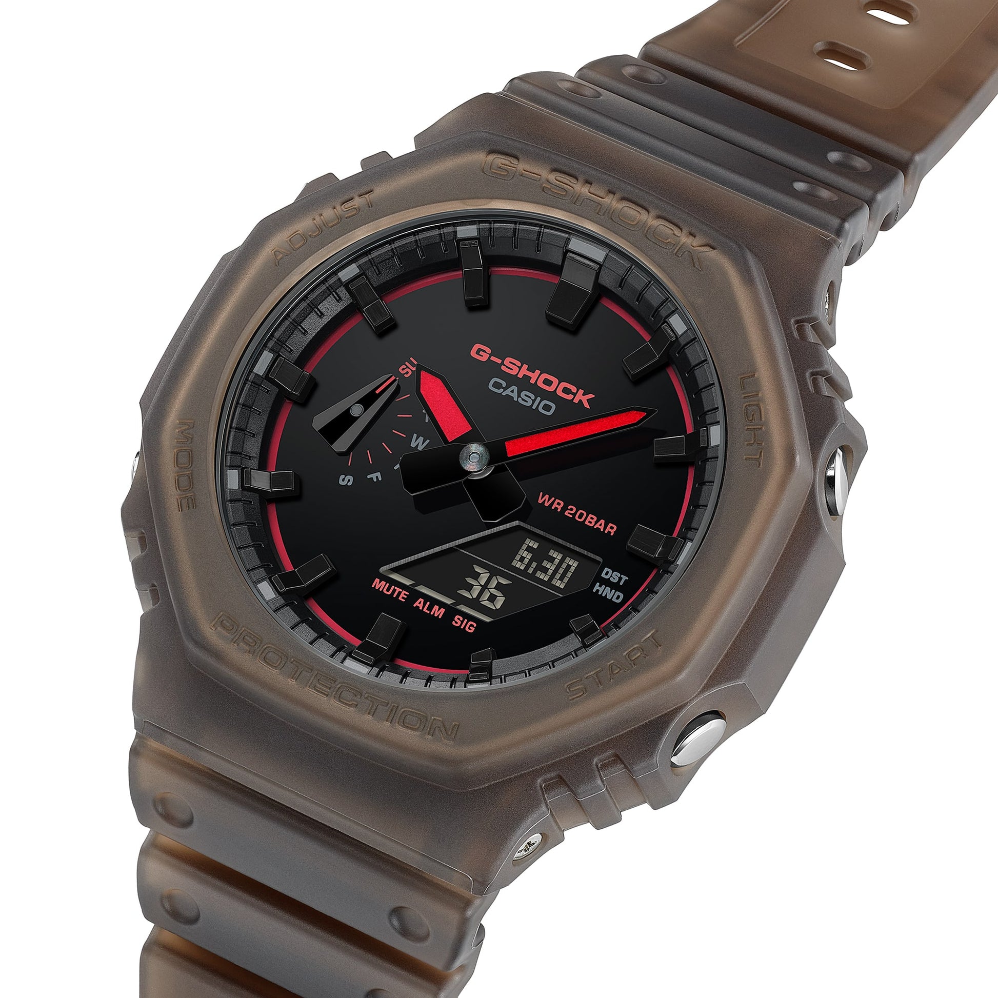 Casio G-Shock GA-2100K-5AER Herrenuhr • Carbon Core Guard • Analog-Digital, Bild 5