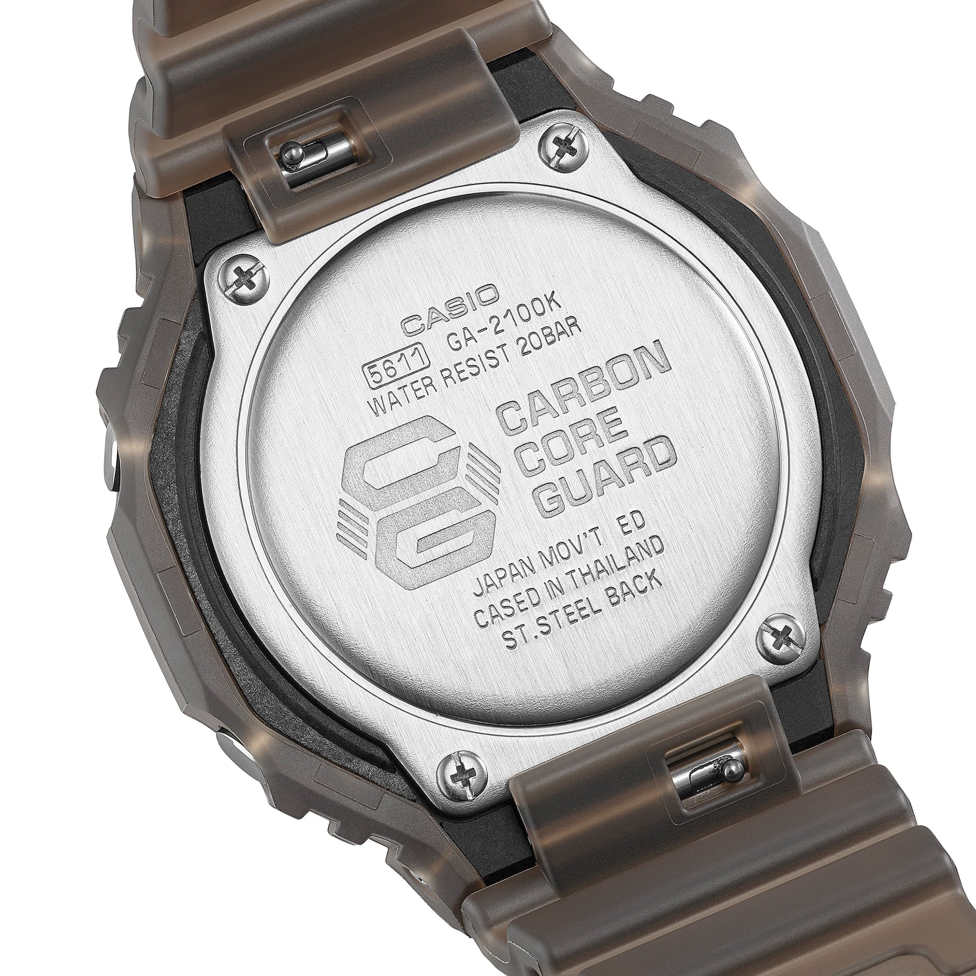 Casio G-Shock GA-2100K-5AER Herrenuhr • Carbon Core Guard • Analog-Digital, Bild 6