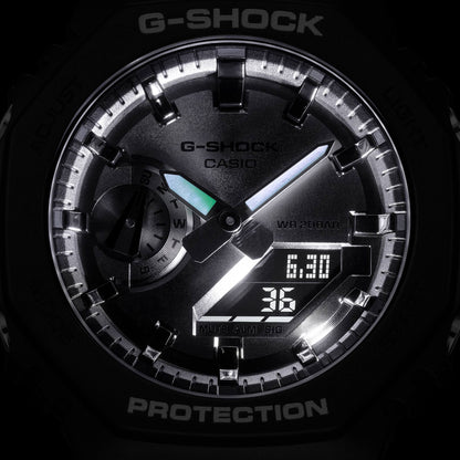 Casio GA-2100SB-1AER G-Shock Classic Herrenuhr Silber • Carbon Core Guard • 20 BAR wasserdicht, Bild 9