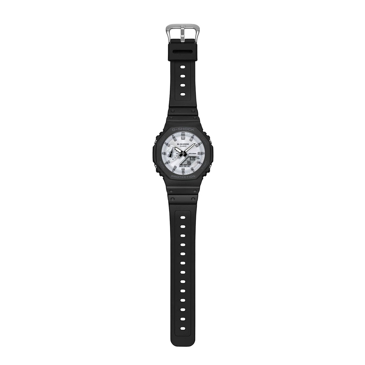 Casio G-SHOCK GA-2100WD-1AER Herrenuhr • Monochromatisches Design • Carbon Core Guard, Bild 4