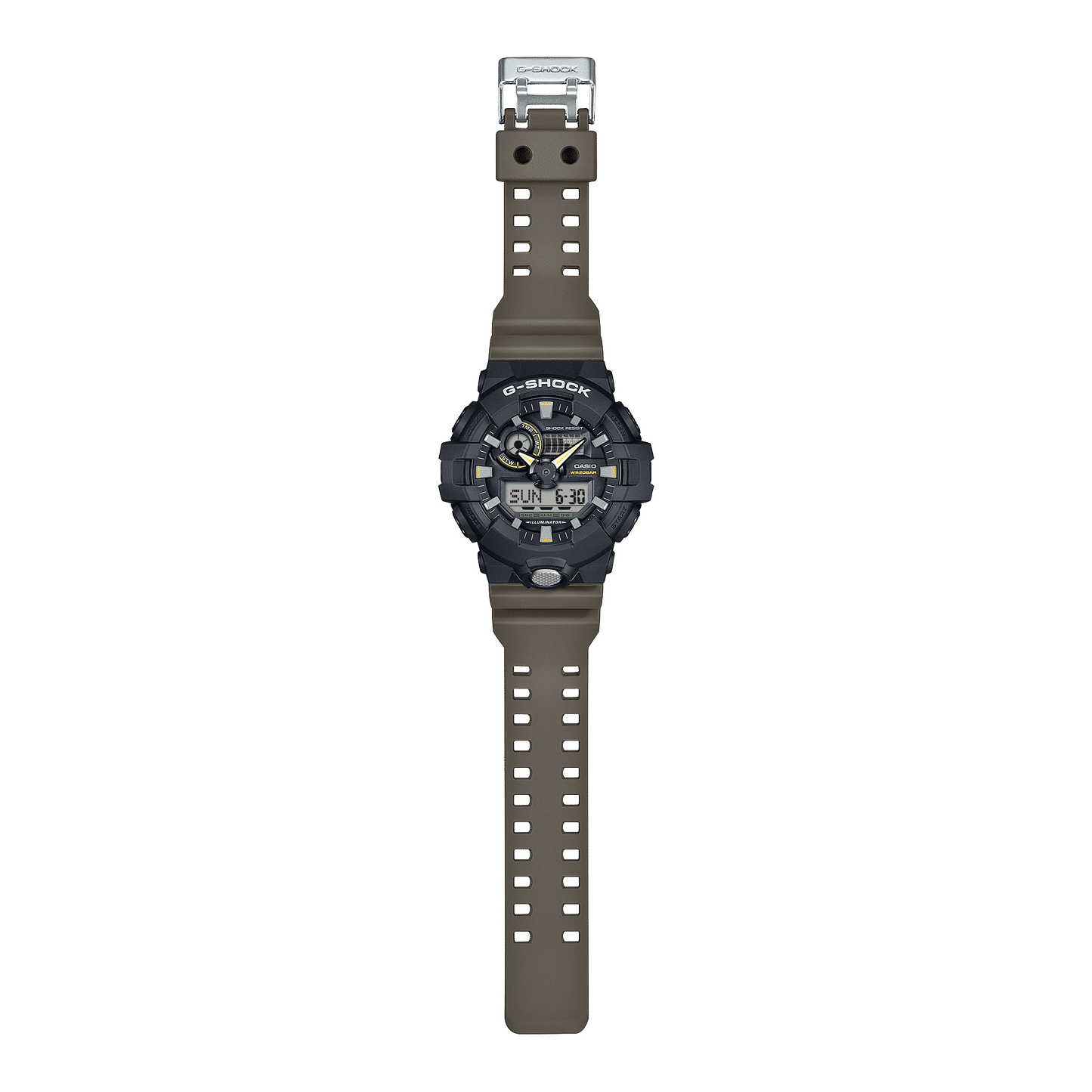Casio GA-710TU-1A3ER G-Shock Classic Herrenuhr Beige • Stoßfest & 20 bar • Analog-Digital, Bild 3