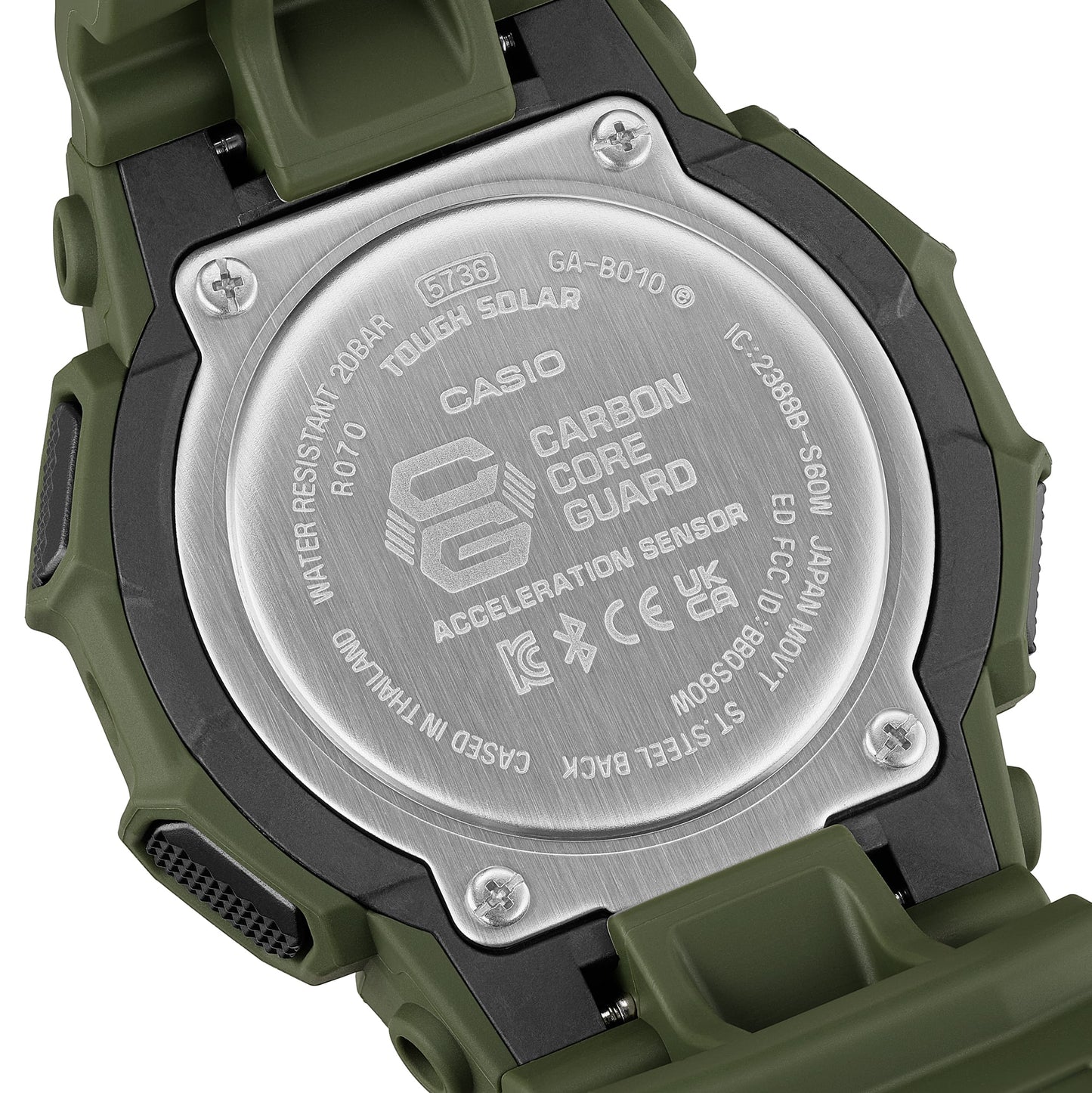 Casio G-Shock GA-B010-3AER Herrenuhr • Solarantrieb mit Bluetooth • Schrittzähler, Bild 10