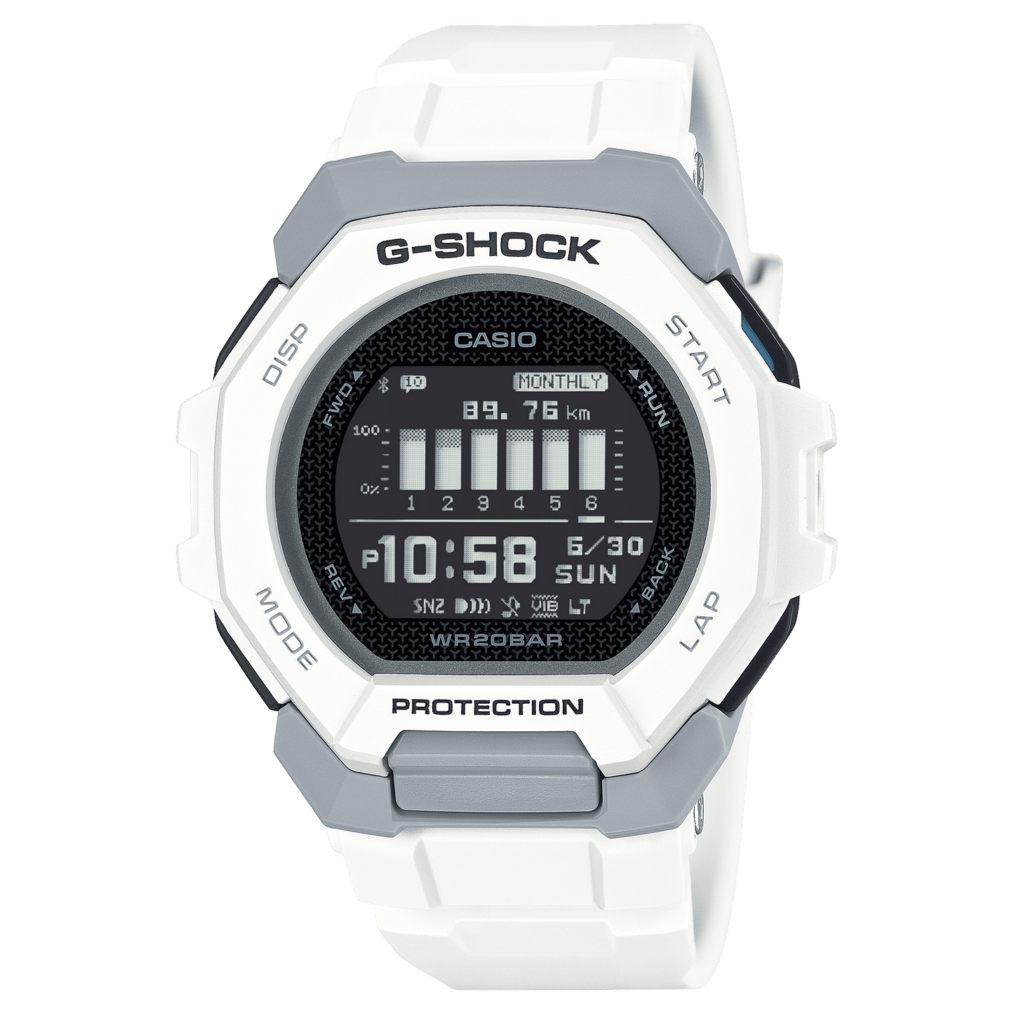 Casio GBD-300-7ER Herrenuhr G-Shock Classic • Bluetooth-Trainingscomputer • Mineralglas, Bild 8