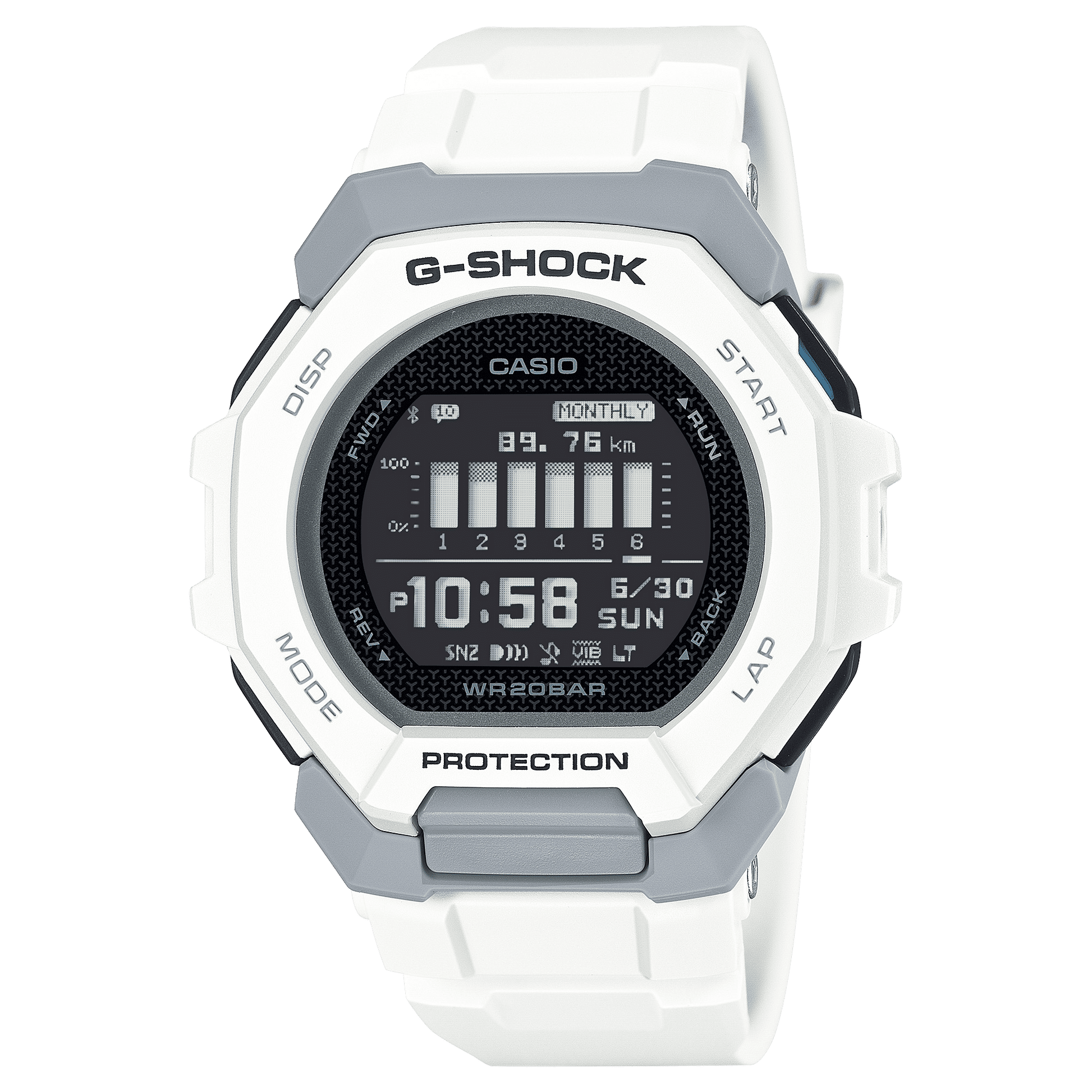 Casio GBD-300-7ER Herrenuhr G-Shock Classic • Bluetooth-Trainingscomputer • Mineralglas, Bild 8