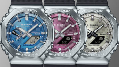 Casio G-Shock GBM-2100A-8BER Herrenuhr • Tough Solar & Bluetooth • Achteckiger Edelstahlrahmen, Bild 5