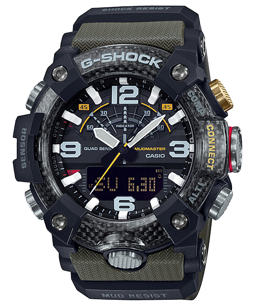 Casio G-Shock Mudmaster GG-B100-1A3ER Herren • Quad-Sensor-Technologie • Carbon Core Guard, Bild 2