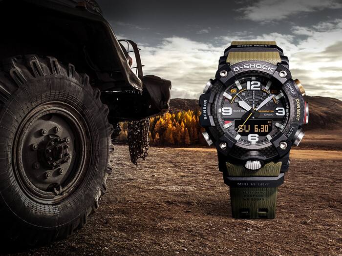 Casio G-Shock Mudmaster GG-B100-1A3ER Herren • Quad-Sensor-Technologie • Carbon Core Guard, Bild 6