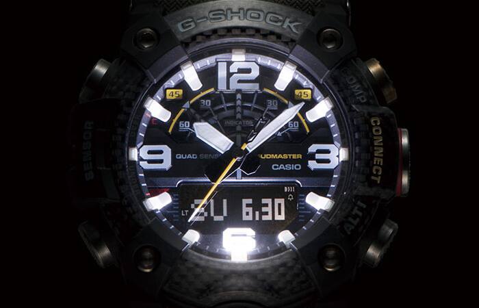 Casio G-Shock Mudmaster GG-B100-1A3ER Herren • Quad-Sensor-Technologie • Carbon Core Guard, Bild 10