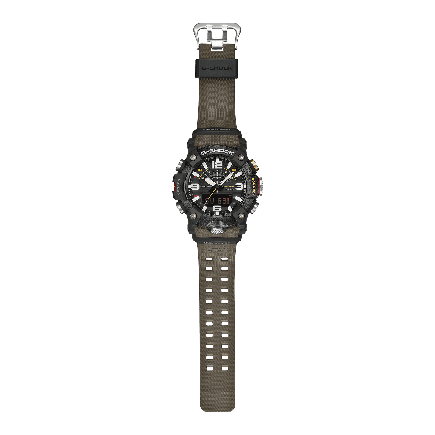Casio G-Shock Mudmaster GG-B100X-1A3ER Herrenuhr • Biobasiertes Resin-Gehäuse • Digitaler Kompass & Höhenmesser, Bild 6