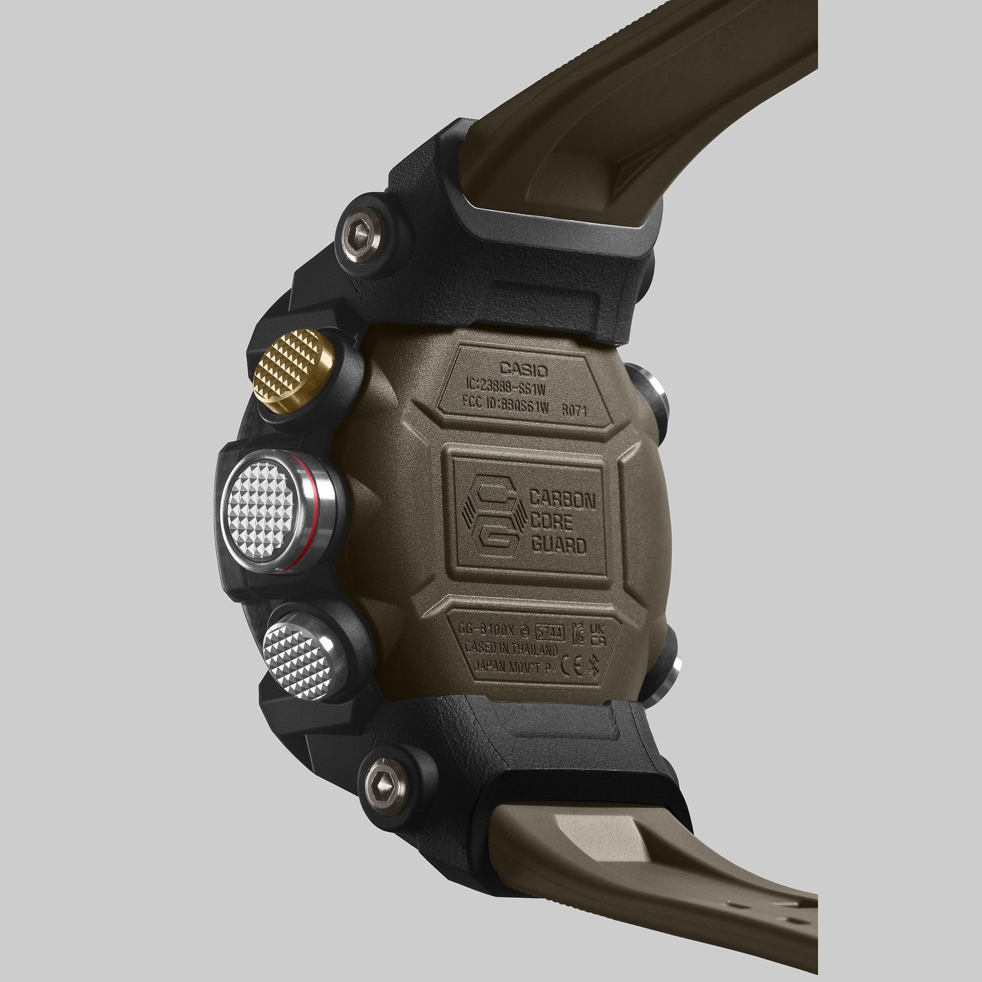 Casio G-Shock Mudmaster GG-B100X-1A3ER Herrenuhr • Biobasiertes Resin-Gehäuse • Digitaler Kompass & Höhenmesser, Bild 4