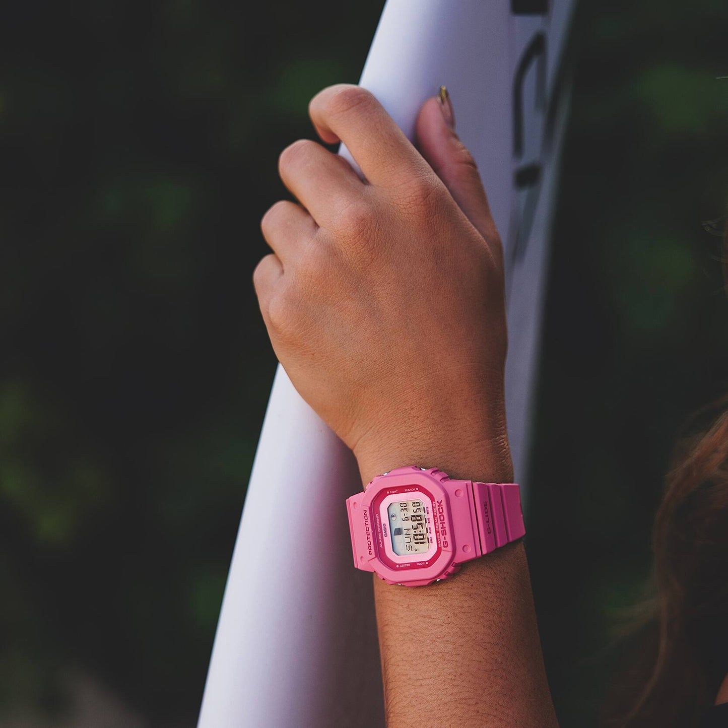 Casio GLX-S5610-4ER Damen Digitaluhr G-Lide Pink • Gezeitengrafik & Monddaten • Biobasiertes Resin, Bild 3