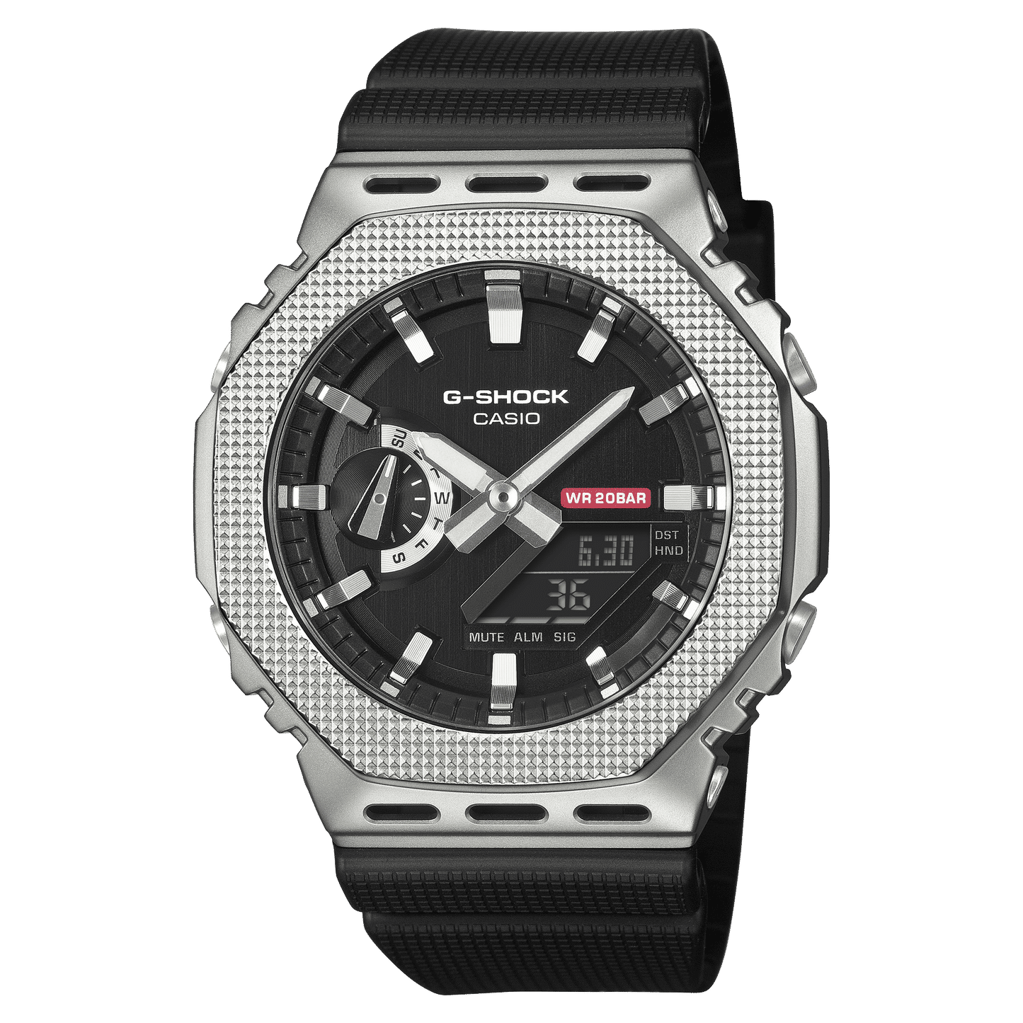 Casio G-Shock GM-2100M-1AER Herrenuhr • Metall-Lünette • Analog-Digital, Bild 2