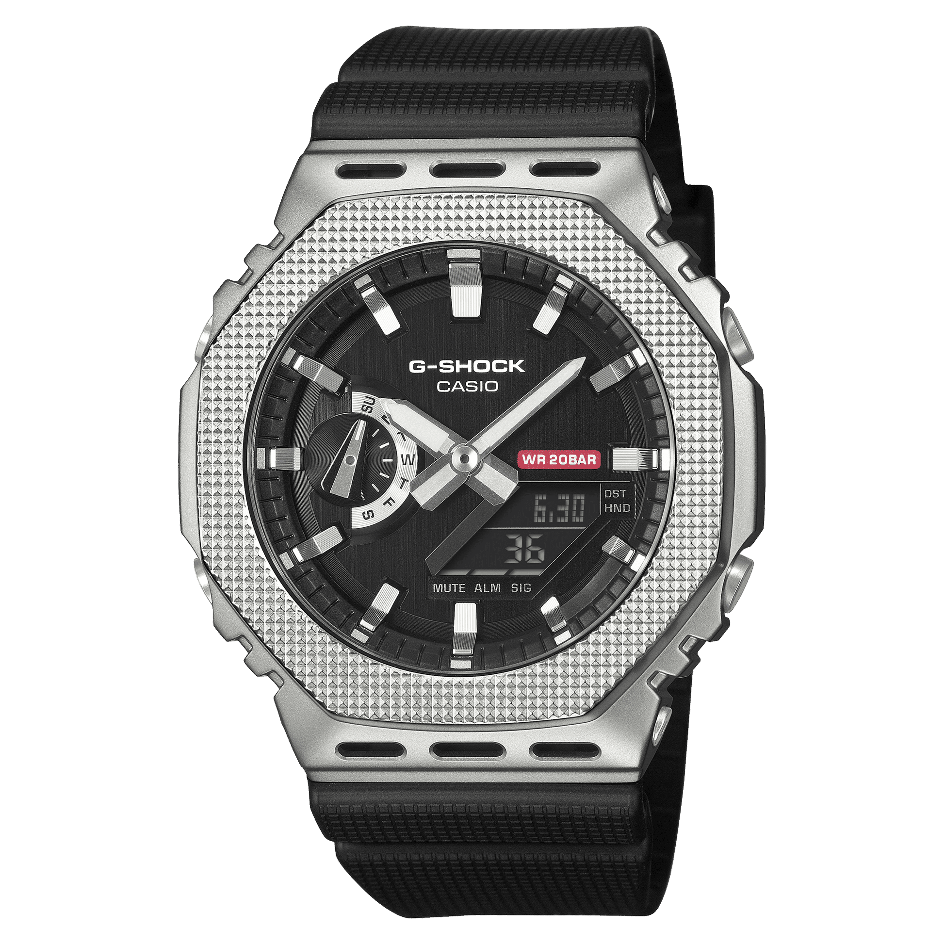 Casio G-Shock GM-2100M-1AER Herrenuhr • Metall-Lünette • Analog-Digital, Bild 2