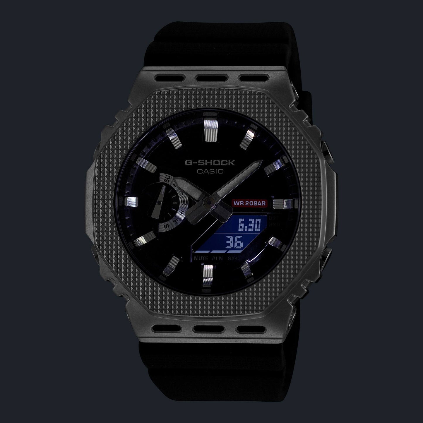 Casio G-Shock GM-2100M-1AER Herrenuhr • Metall-Lünette • Analog-Digital, Bild 7