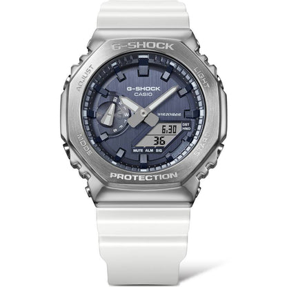 Casio GM-2100WS-7AER G-Shock Classic Herrenuhr Weiß • Metallverkleidung & Mineralglas • Stoßfest bis 20 bar, Bild 4