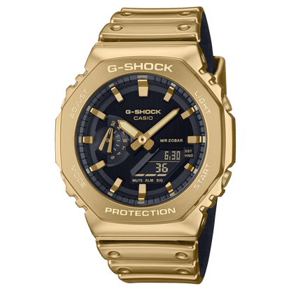 Casio GM-2100YMG-9AER G-Shock G-Steel Herren • Goldfarbene Metalllünette • Stoßfest &amp; wasserdicht, Bild 2