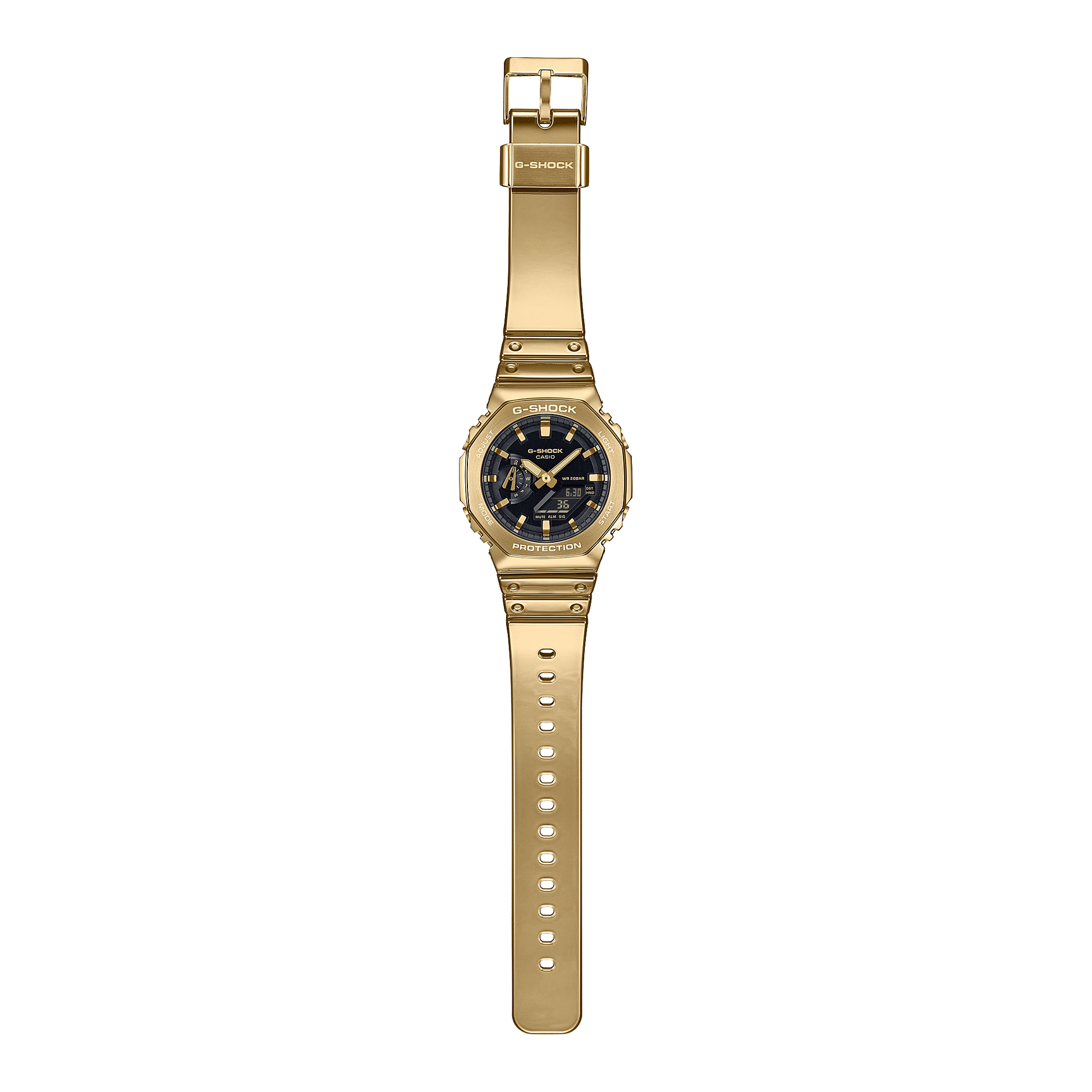 Casio GM-2100YMG-9AER G-Shock G-Steel Herren • Goldfarbene Metalllünette • Stoßfest &amp; wasserdicht, Bild 9