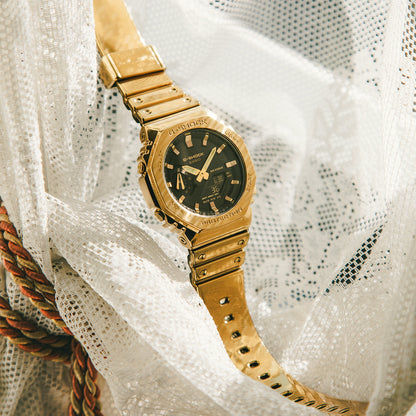 Casio GM-2100YMG-9AER G-Shock G-Steel Herren • Goldfarbene Metalllünette • Stoßfest &amp; wasserdicht, Bild 4