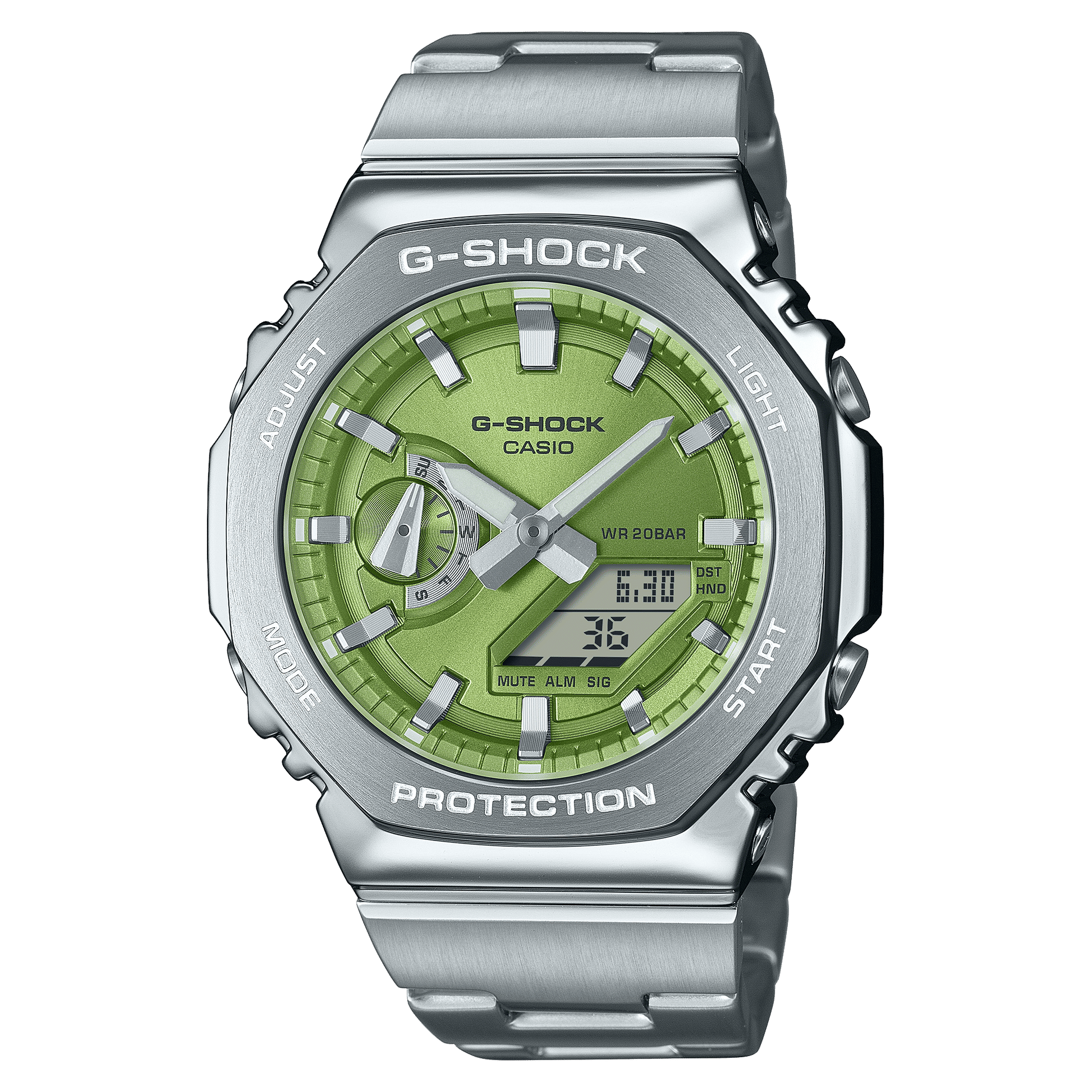 Casio GM-2110D-3AER G-Shock G-Steel Herren • Metallarmband & Lünette • 20 bar wasserdicht, Bild 2