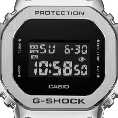 Casio GM-5600U-1ER G-Shock Herrenuhr Schwarz • Gehäuse aus Resin/Edelstahl • Invertiertes LCD-Display, Bild 6