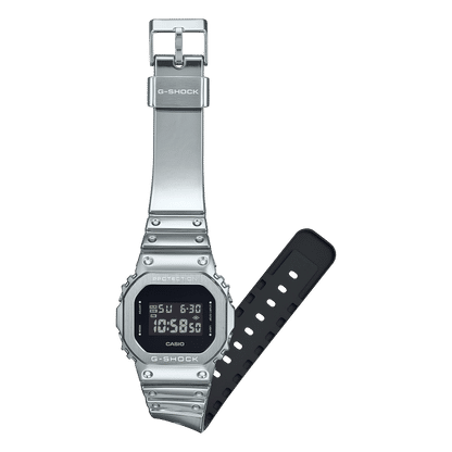 Casio GM-5600YM-8ER G-Shock Herrenuhr Silber • Edelstahllünette • 20 bar wasserdicht, Bild 10
