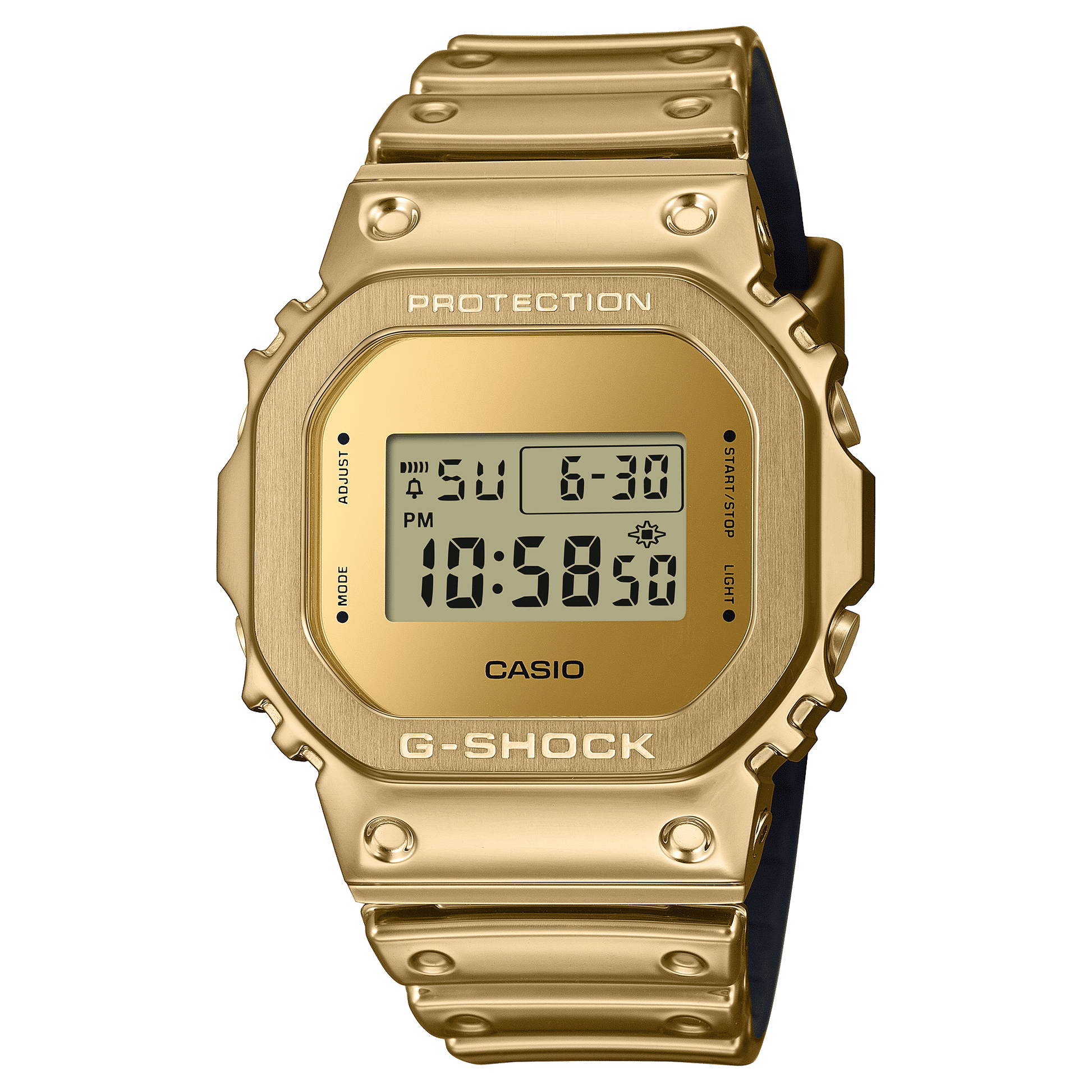 Casio GM-5600YMG-9ER G-Shock Armbanduhr Goldfarben • Metalllünette aus Edelstahl • Wasserdicht bis 20 bar, Bild 2