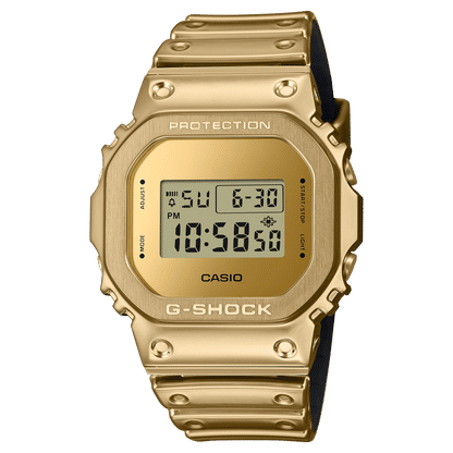 Casio GM-5600YMG-9ER G-Shock Armbanduhr Goldfarben • Metalllünette aus Edelstahl • Wasserdicht bis 20 bar, Bild 2