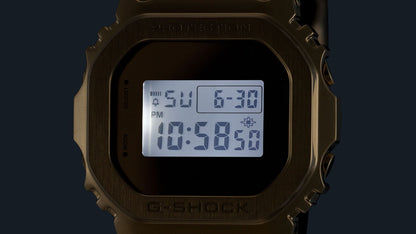 Casio GM-5600YMG-9ER G-Shock Armbanduhr Goldfarben • Metalllünette aus Edelstahl • Wasserdicht bis 20 bar, Bild 8