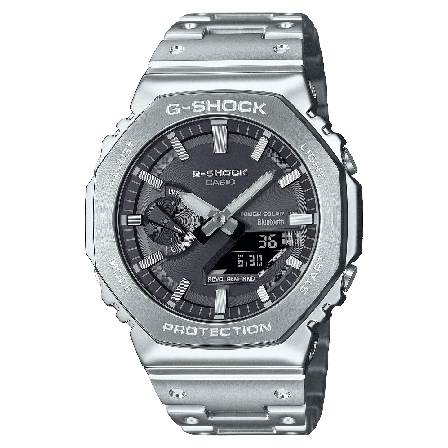 Casio G-Shock GM-B2100SD-1AER Herrenuhr • Vollmetall Edelstahl • Tough Solar & Bluetooth, Bild 2