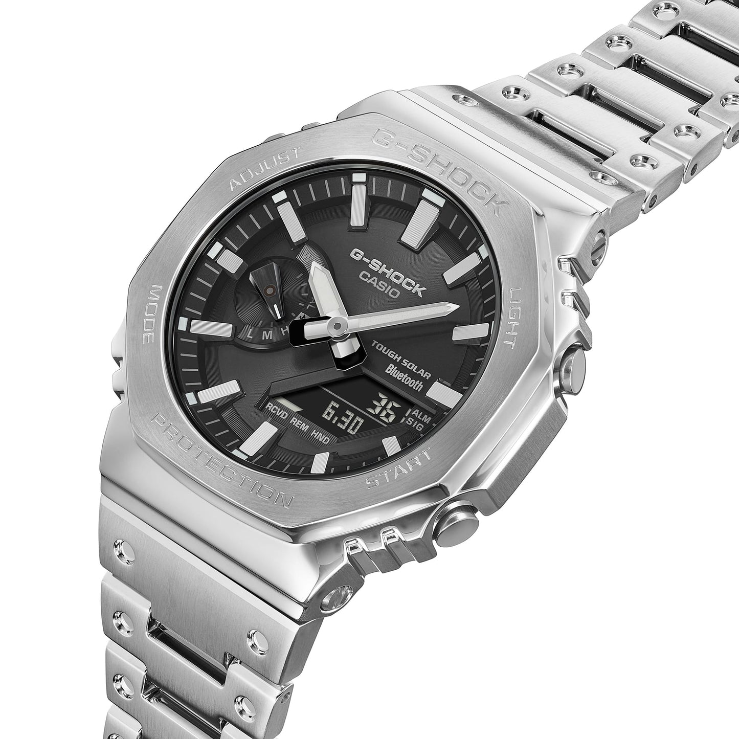 Casio G-Shock GM-B2100SD-1AER Herrenuhr • Vollmetall Edelstahl • Tough Solar & Bluetooth, Bild 5