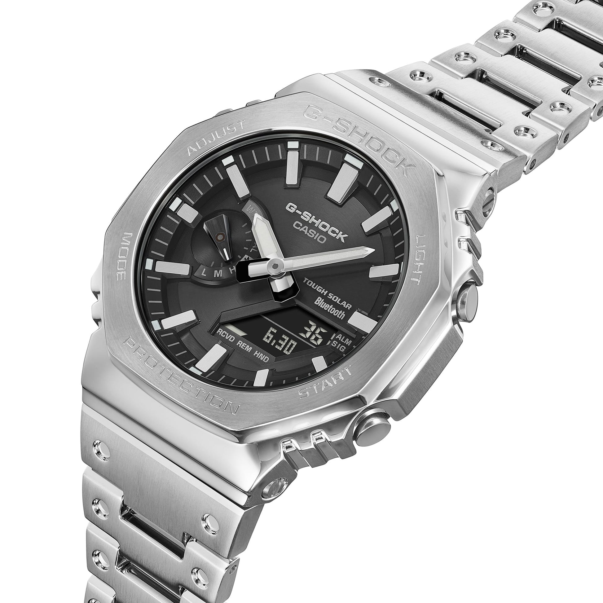 Casio G-Shock GM-B2100SD-1AER Herrenuhr • Vollmetall Edelstahl • Tough Solar & Bluetooth, Bild 5