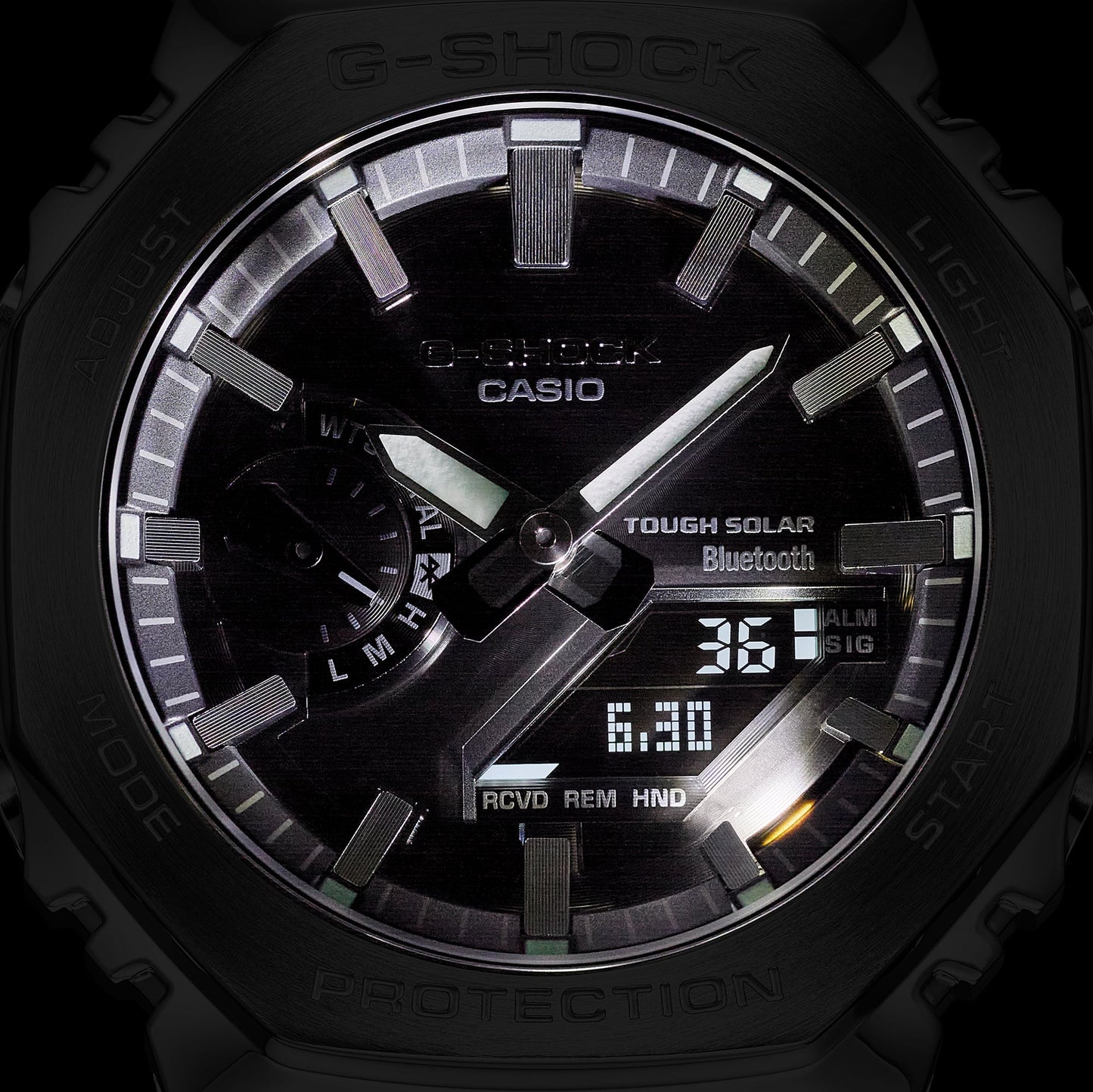 Casio G-Shock GM-B2100SD-1AER Herrenuhr • Vollmetall Edelstahl • Tough Solar & Bluetooth, Bild 7
