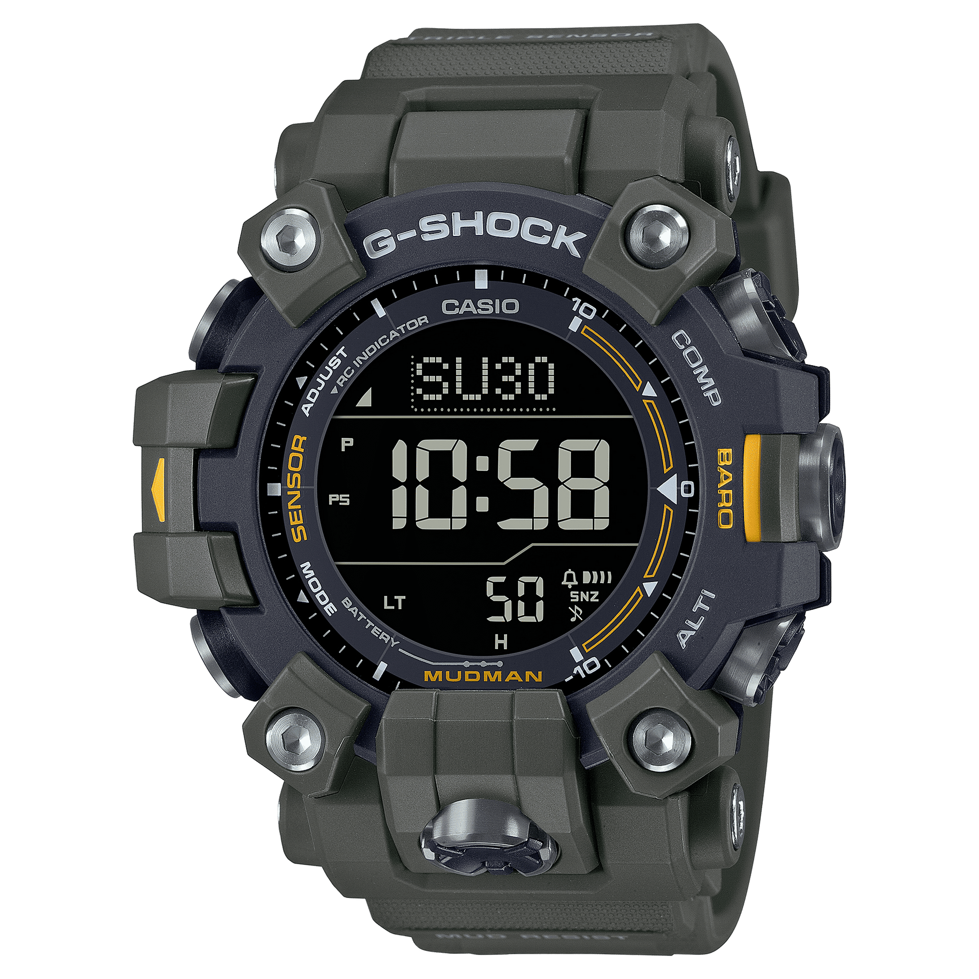 Casio G-Shock Mudman GW-9500-3ER Herrenuhr • Triple-Sensor • Solar-Funkuhr, Bild 2