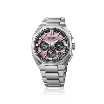 Seiko Astron HAB006J1 Herrenuhr Rosé • GPS Solar Kaliber 5X63 • Chronograph Titan Limited Edition, Bild 6