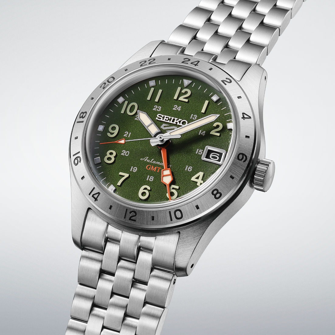 Seiko 5 Sports HDB001K1 Herren Armbanduhr • Automatikwerk mit GMT • Sichtboden, Bild 5