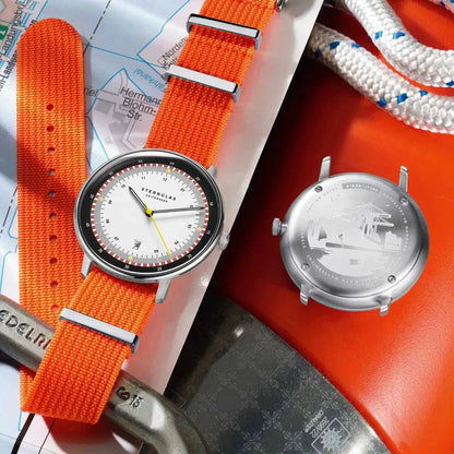 Sternglas Hamburg S01-HHH16-FI02 Men's Watch • Bauhaus Design • Sapphire Crystal