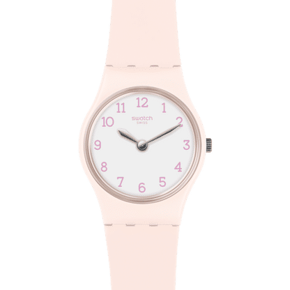 Swatch Originals LP150 Pinkbelle Damenuhr Rosa • Kunststoffgehäuse • Silikonarmband, Bild 3