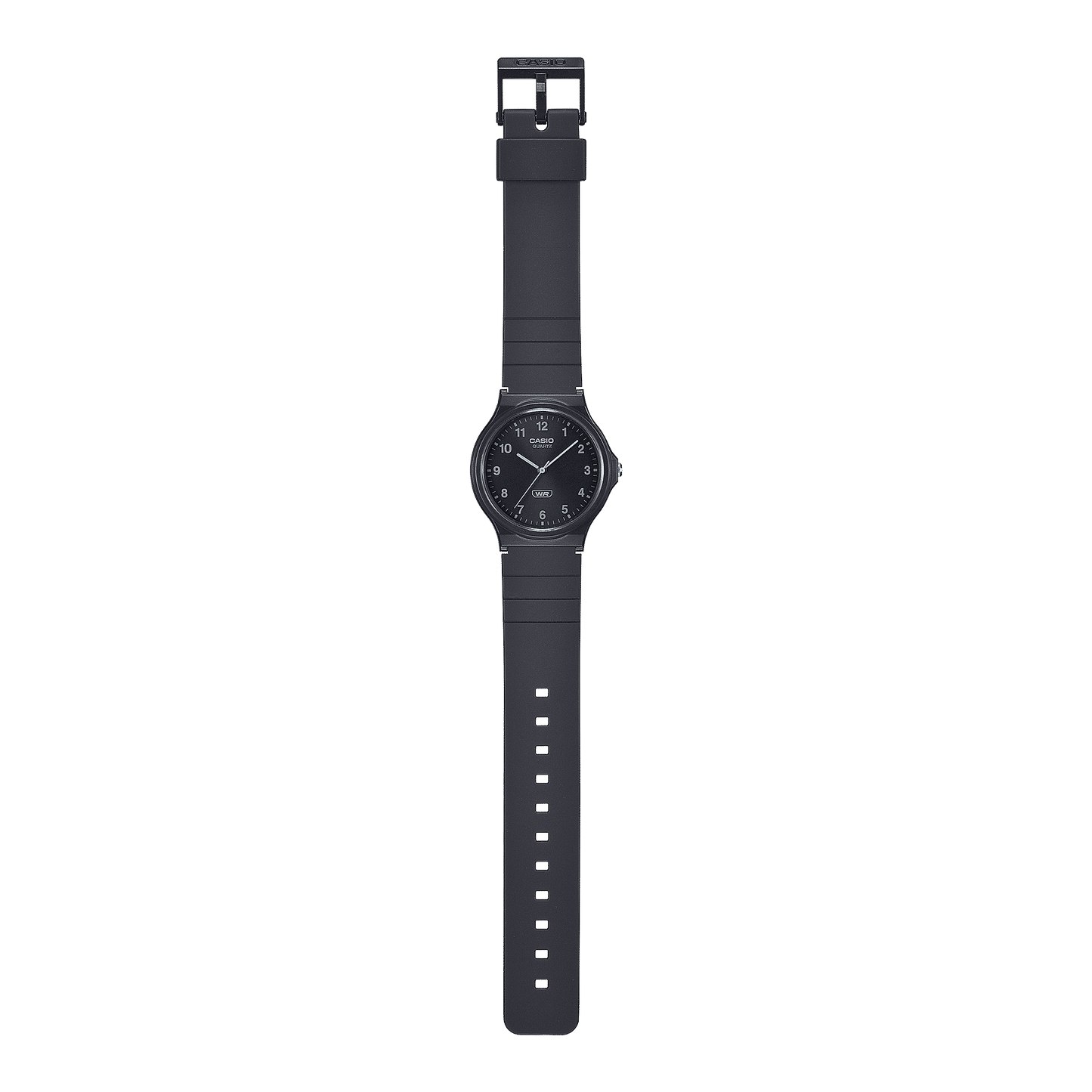 Casio MQ-24B-1BEF Timeless Collection Herrenuhr Schwarz • Bioharzband • Minimalistisches Design, Bild 8